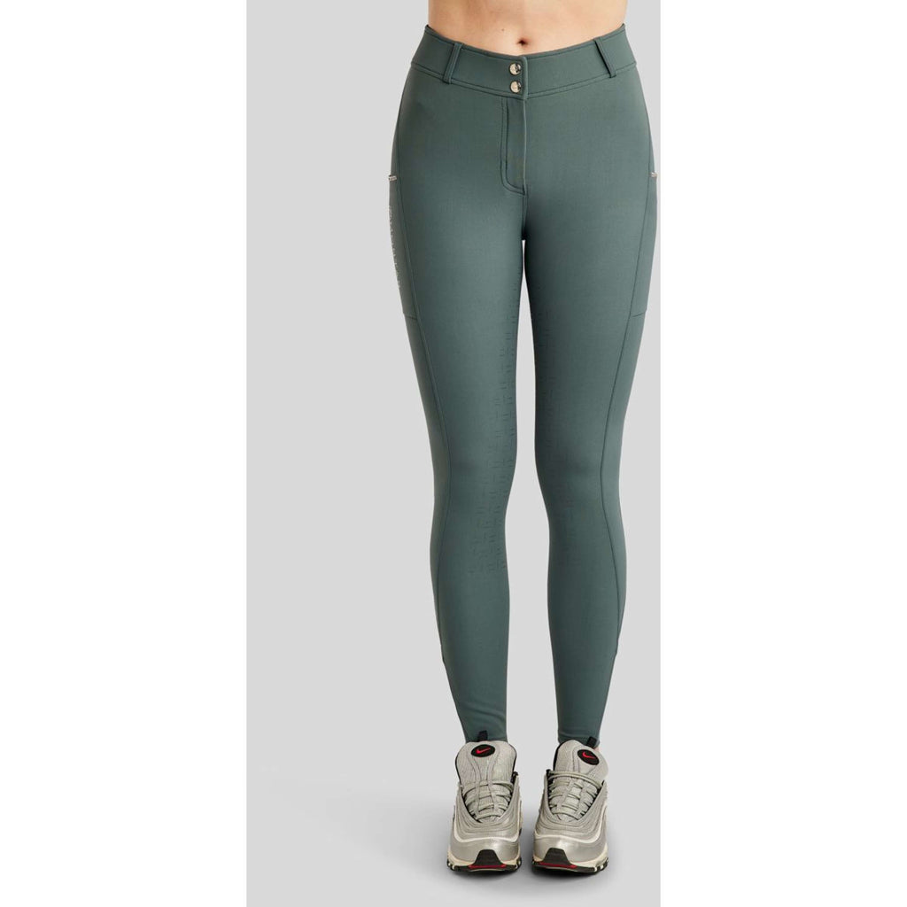 Montar Pantalon d'Équitation MoLila Champagne Crystals Full Grip Jade
