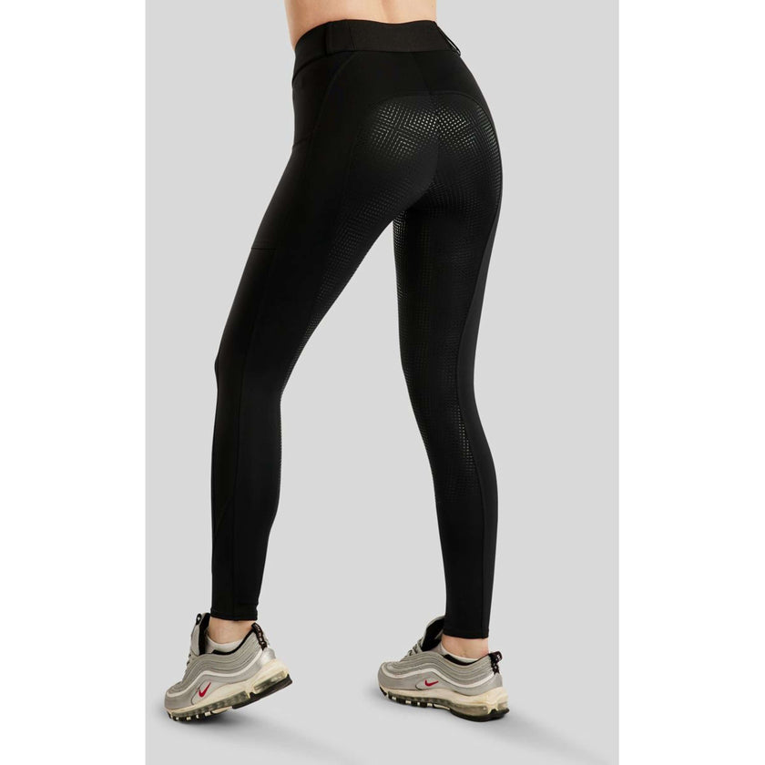 Montar Legging d'Équitation MoZike Refined Full Grip Noir