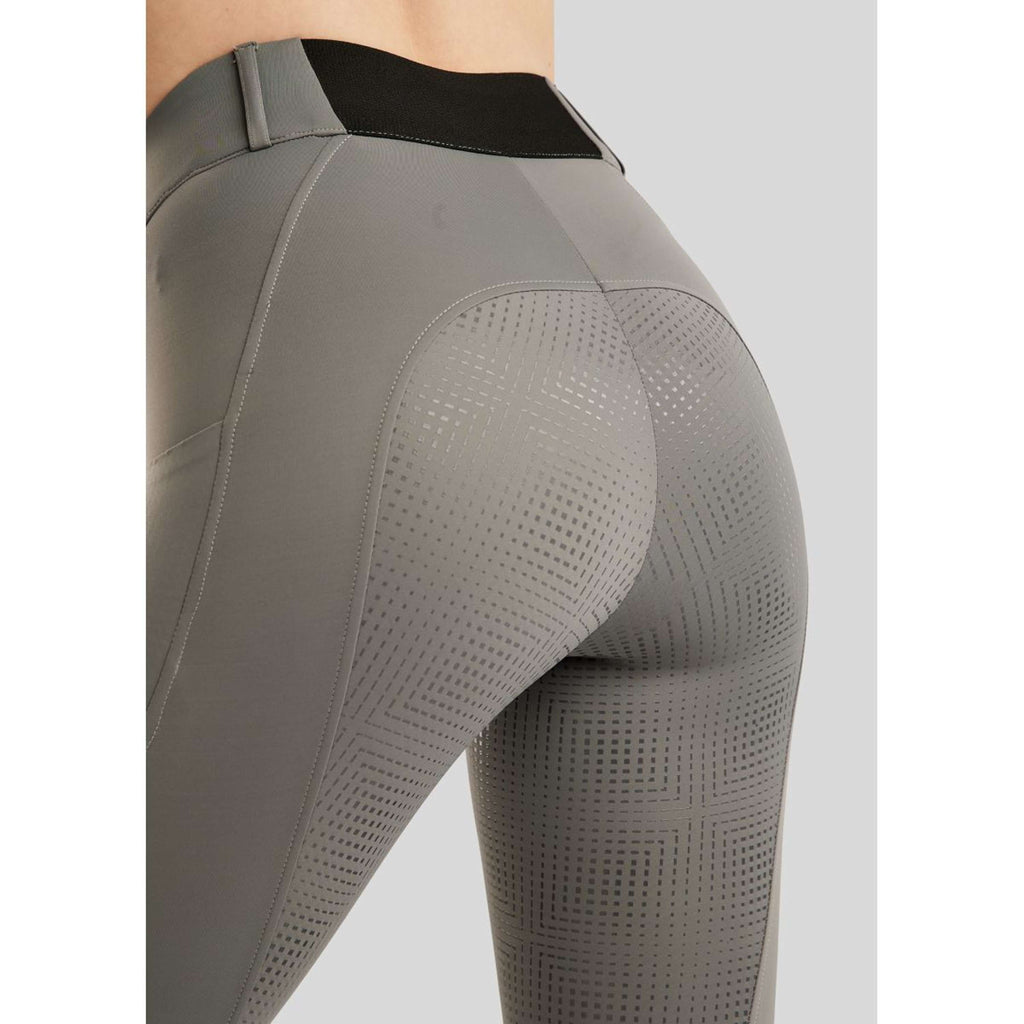 Montar Legging d'Équitation MoZike Refined Full Grip Gris