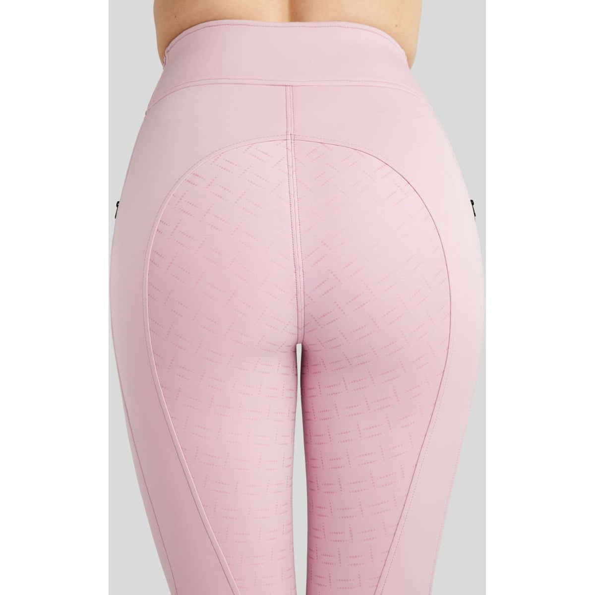Montar Legging d'Équitation MoPearl Pintuck Full Grip Candy Pink
