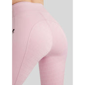 Montar Legging d'Équitation MoPearl Pintuck Full Grip Candy Pink