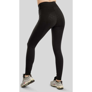 Montar Legging d'Équitation MoPearl Pintuck Full Grip Noir