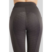 Montar Legging d'Équitation MoPearl Pintuck Full Grip Slate Grey