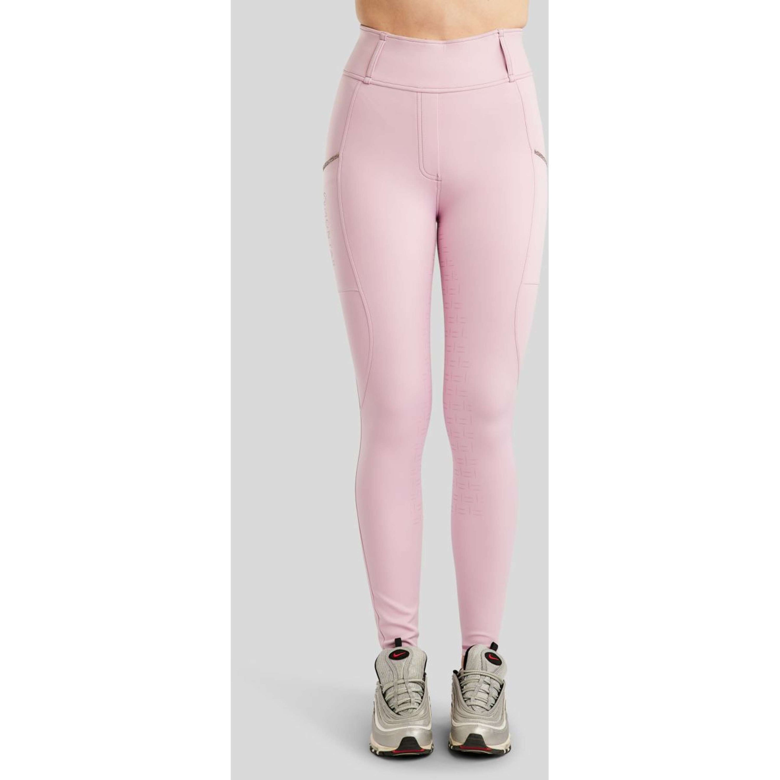 Montar Legging d'Équitation MoLila Champagne Crystals Full Grip Candy Pink