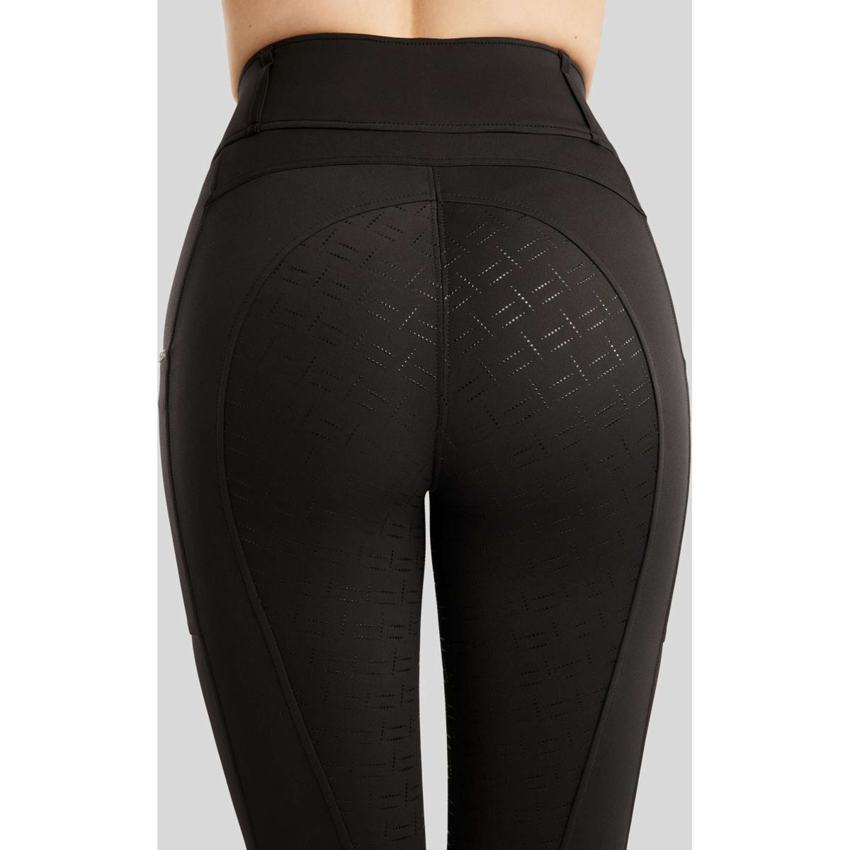 Montar Legging d'Équitation MoLila Champagne Crystals Full Grip Noir