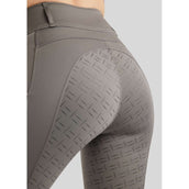 Montar Legging d'Équitation MoLila Champagne Crystals Full Grip Gris