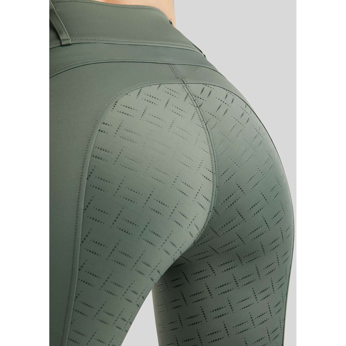 Montar Legging d'Équitation MoLila Champagne Crystals Full Grip Jade
