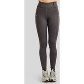 Montar Legging d'Équitation MoLila Champagne Crystals Full Grip Slate Grey