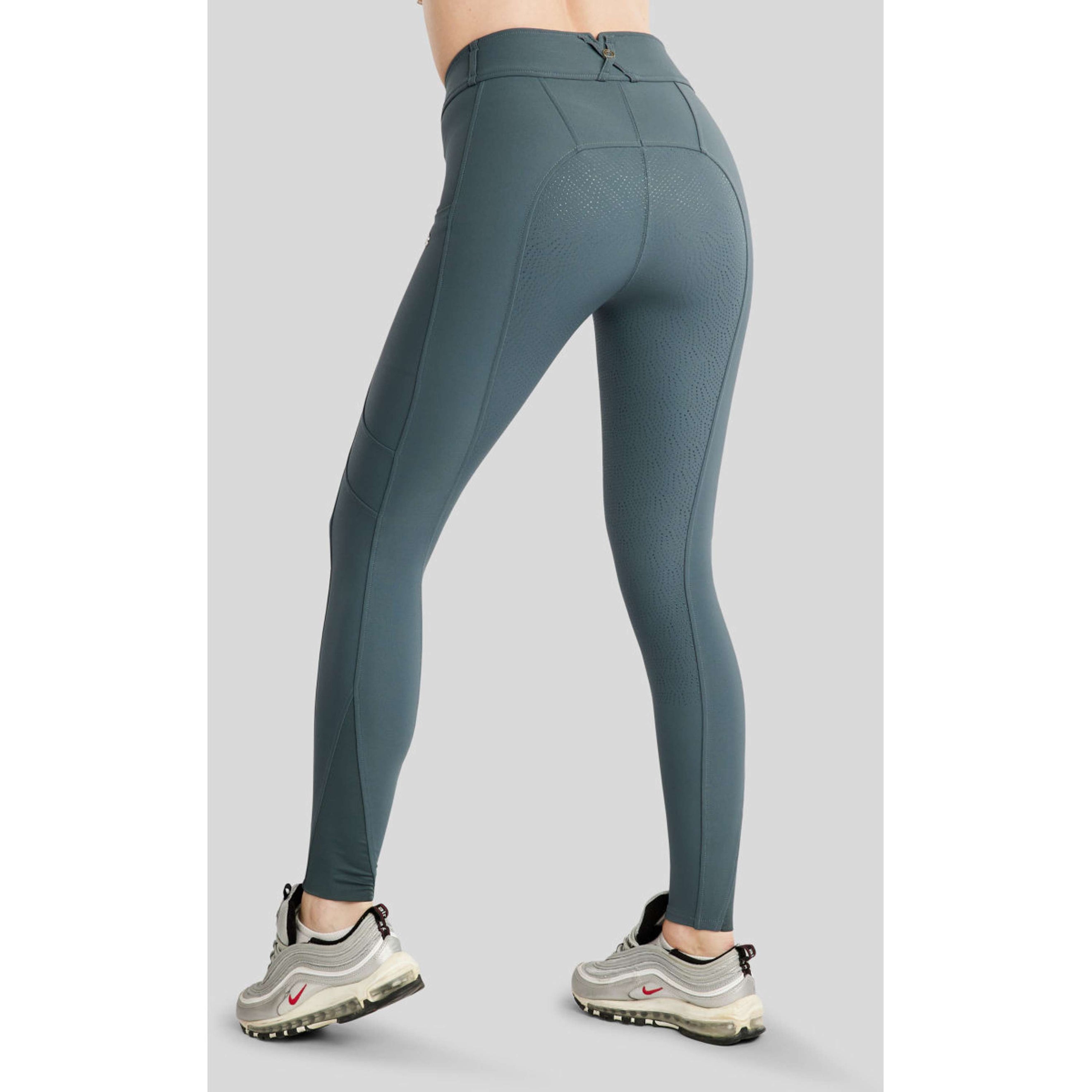 Montar Pantalon d'Équitation MoPhilipa Full Grip Dark Slate