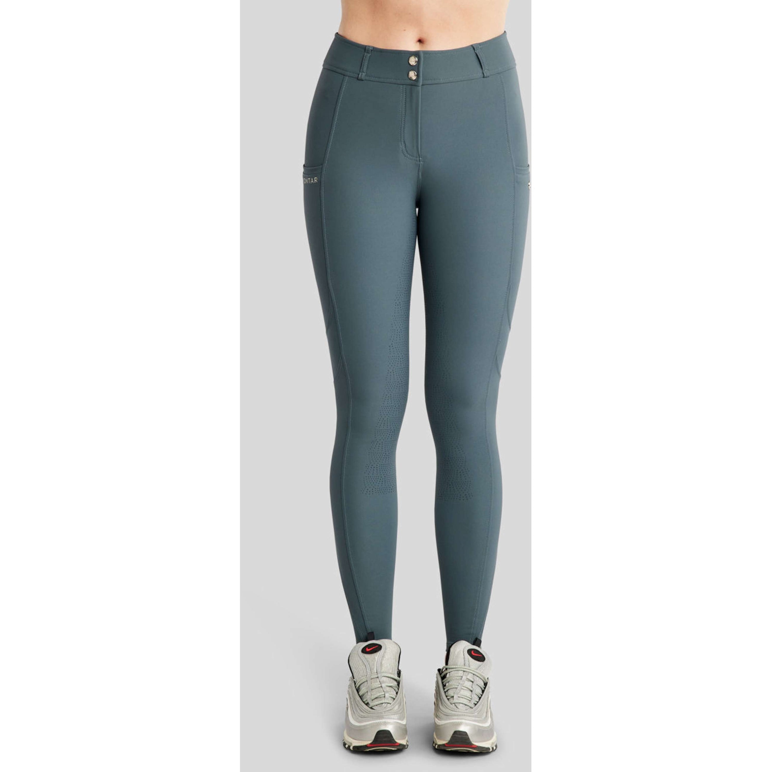 Montar Pantalon d'Équitation MoPhilipa Full Grip Dark Slate