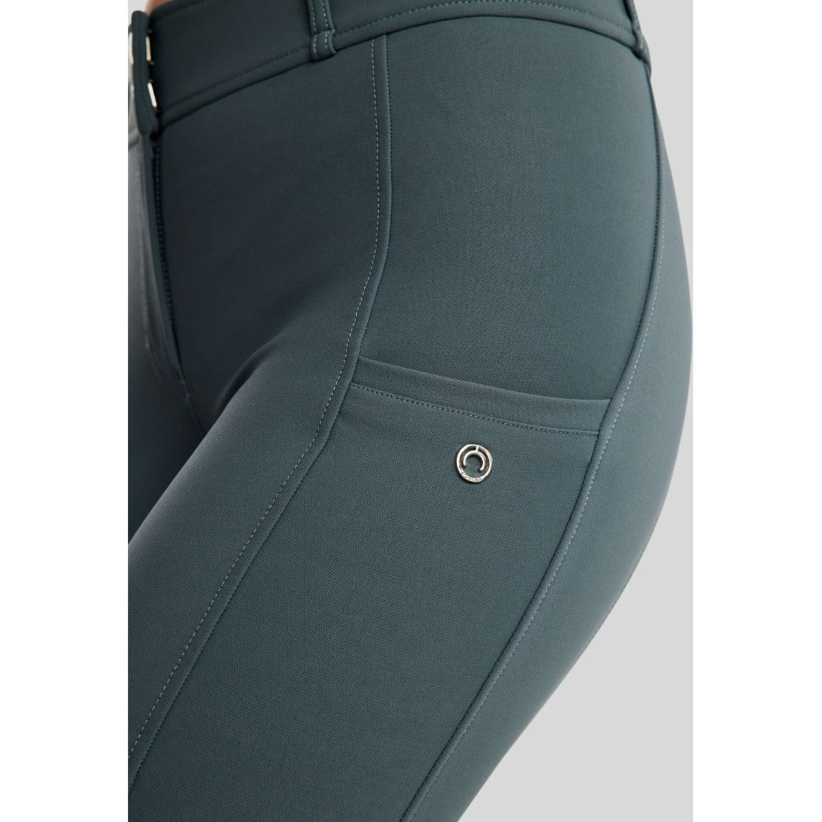 Montar Pantalon d'Équitation MoPhilipa Full Grip Dark Slate