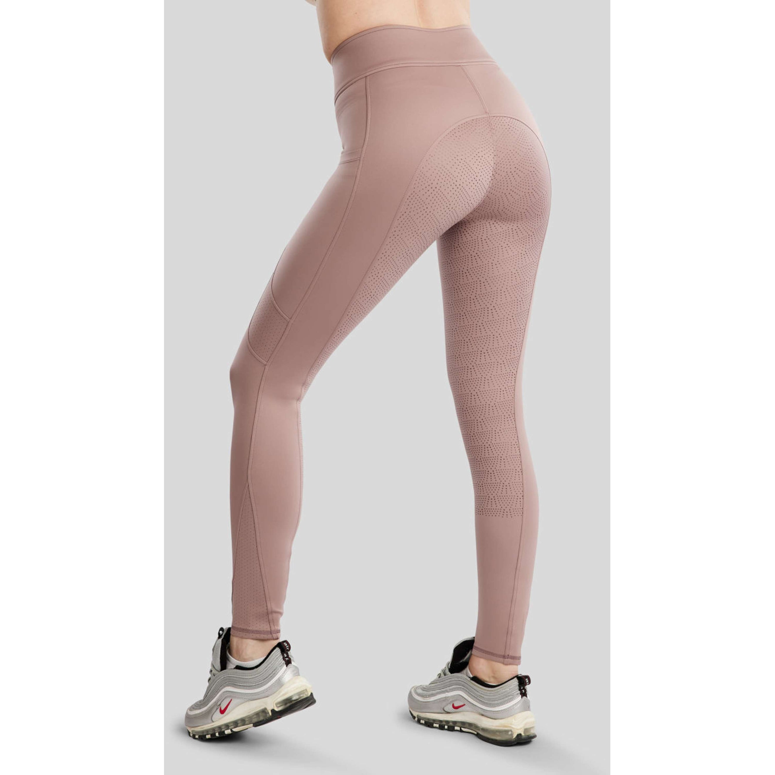 Montar Legging d'Équitation MoTilley Full Grip Blush