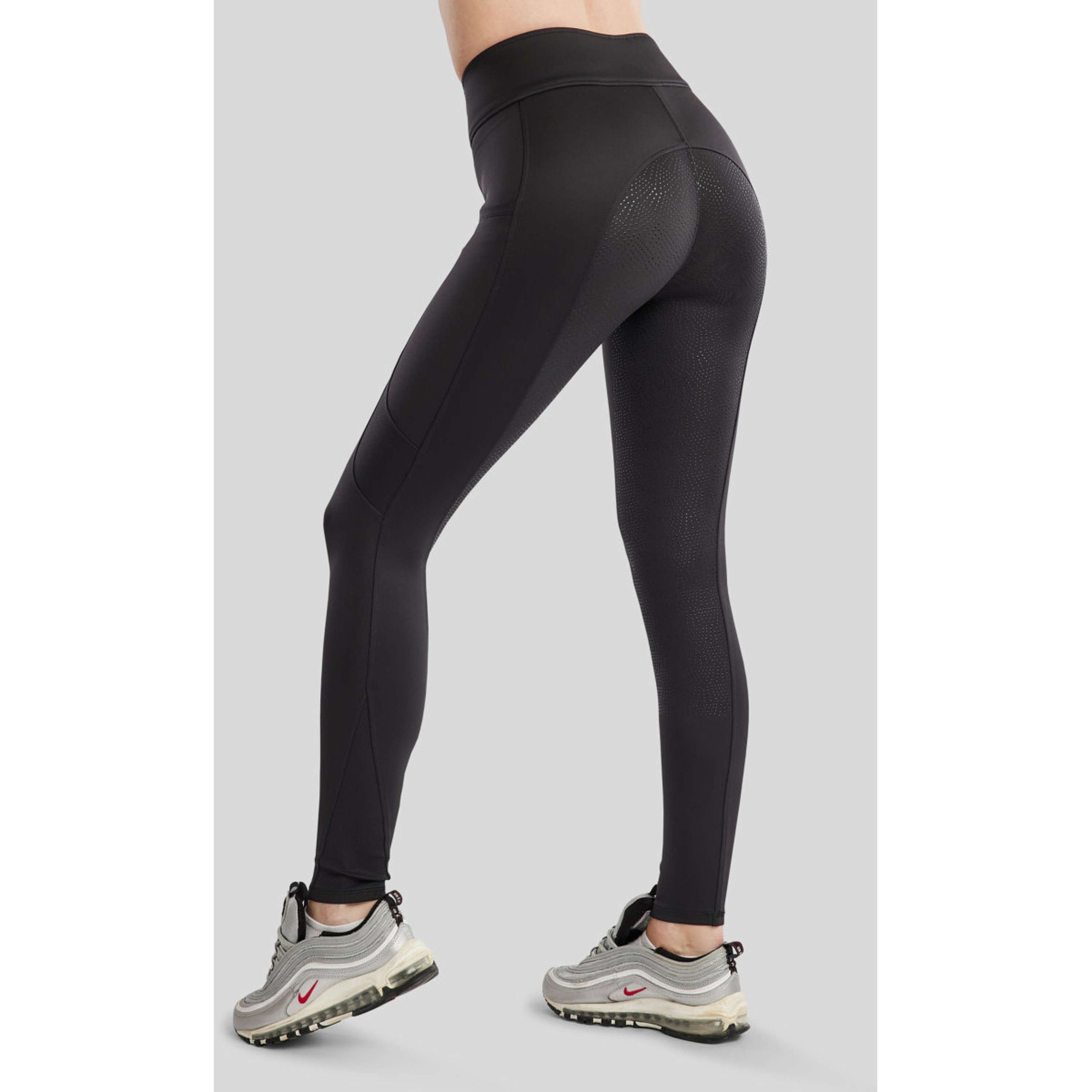 Montar Legging d'Équitation MoTilley Full Grip Noir