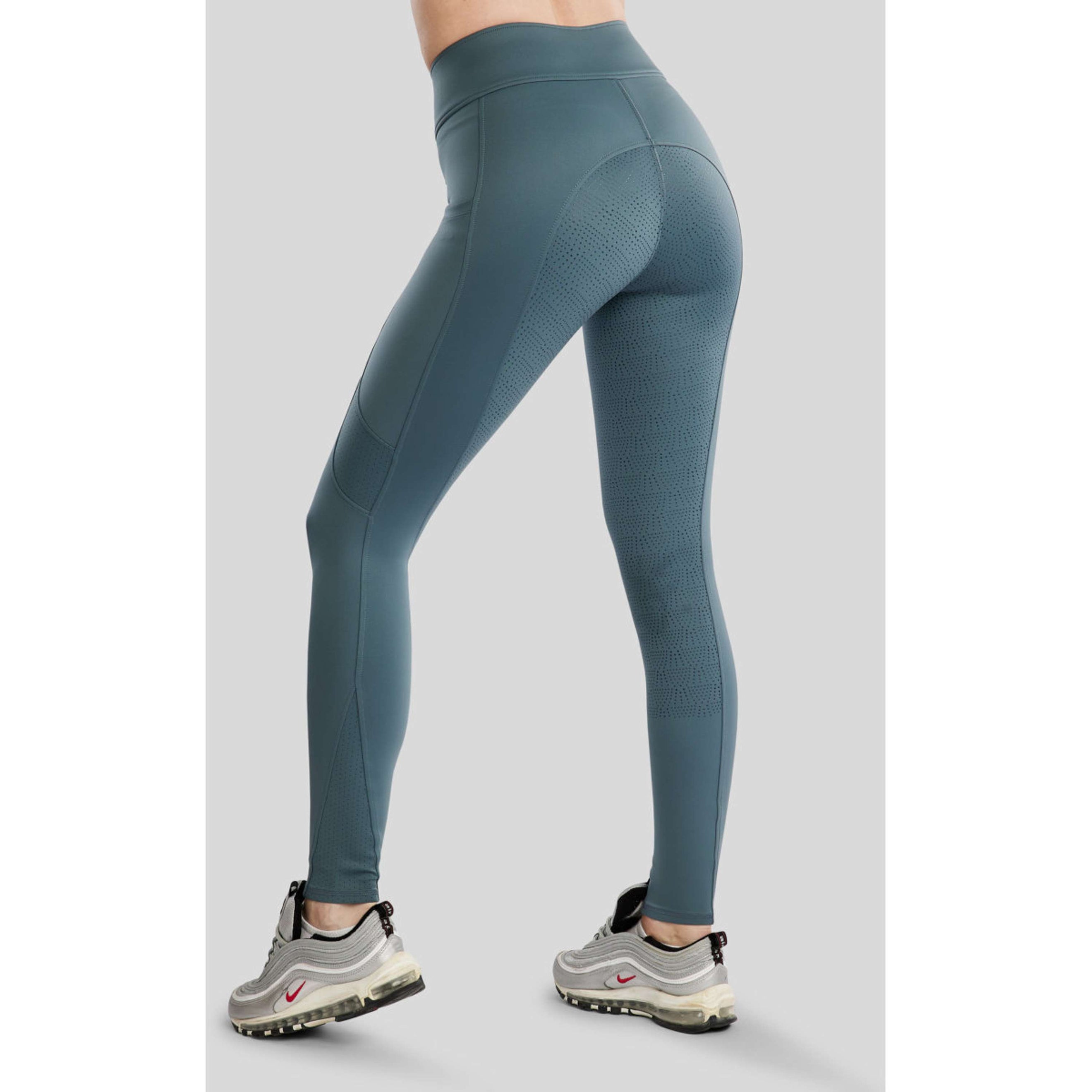 Montar Legging d'Équitation MoTilley Full Grip Dark Slate