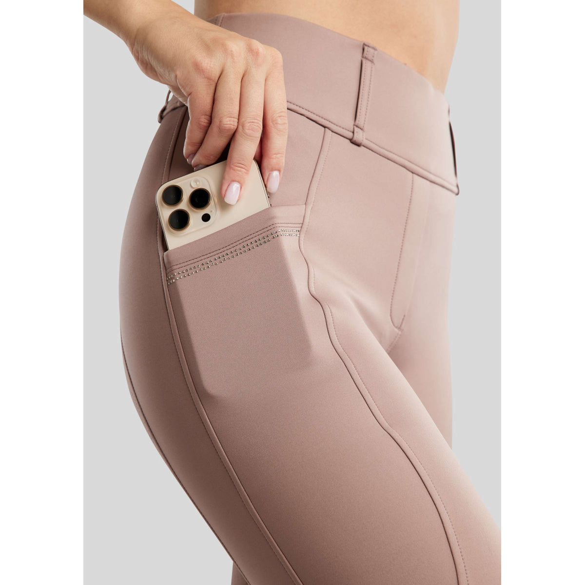 Montar Legging d'Équitation MOEverlisa Full Grip Blush