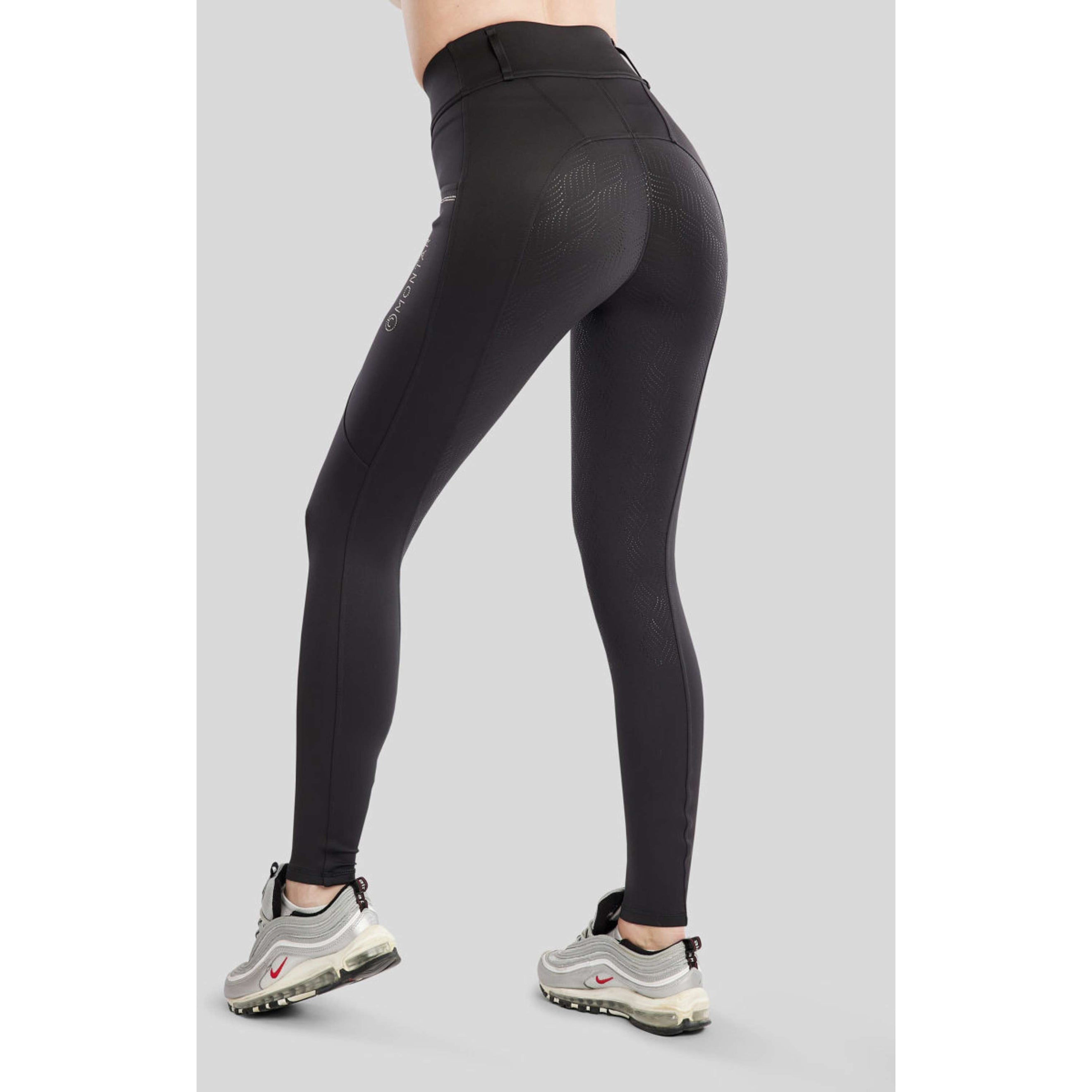 Montar Legging d'Équitation MOEverlisa Full Grip Noir Montar Legging d'Équitation MOEverlisa Full Grip Noir