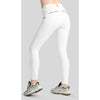 Montar Pantalon d'Équitation MoVeronica Golden Quartz Full Grip Blanc
