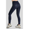 Montar Leggings d'équitation Thermo MoVeronica Golden Quartz Full Grip Marine