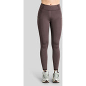 Montar Leggings d'équitation Thermo MoVeronica Golden Quartz Full Grip Black Peony