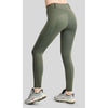 Montar Leggings d'équitation Thermo MoAddie Hybrid Gun Metal Logo Full Grip Forest Green
