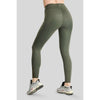 Montar Legging d'Équitation MoWilma Hybrid Pintucks Golden Quartz Crystals Full Grip Forest Green
