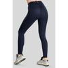 Montar Legging d'Équitation MoWilma Hybrid Pintucks Golden Quartz Crystals Full Grip Marine
