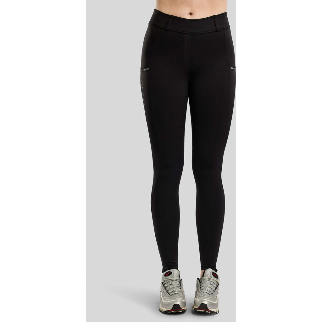 Montar Legging d'Équitation MoMaisy Full Grip Noir