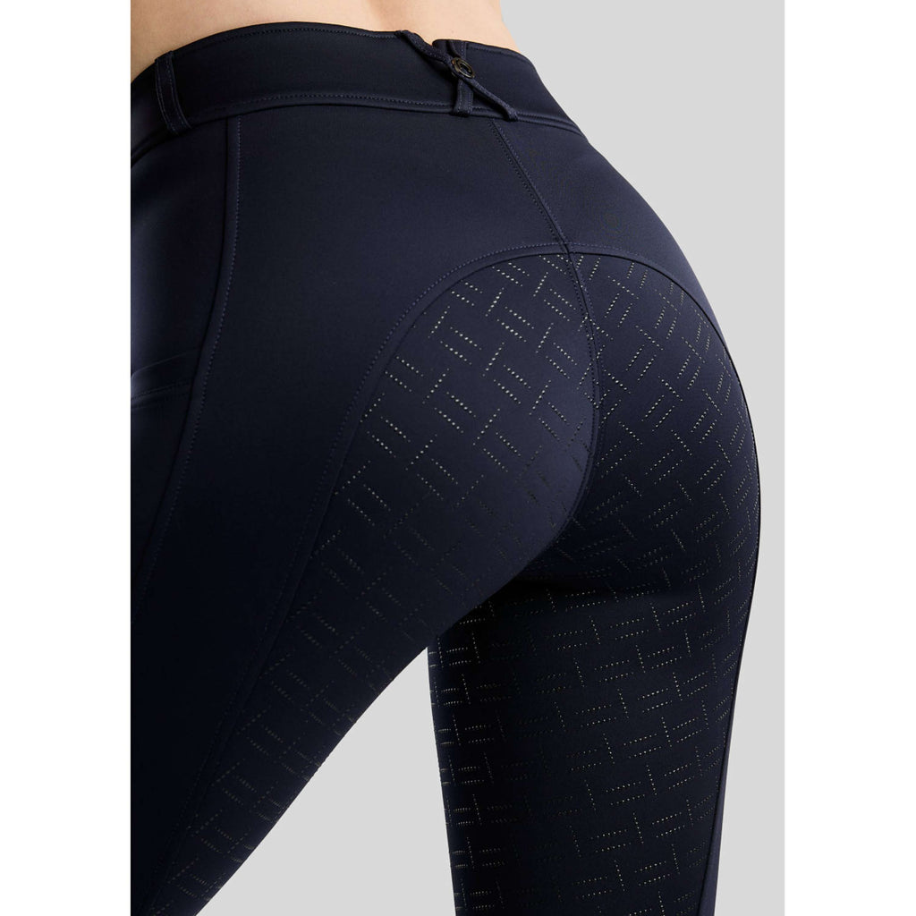 Montar Pantalon d'Équitation MoFair Full Grip Marine