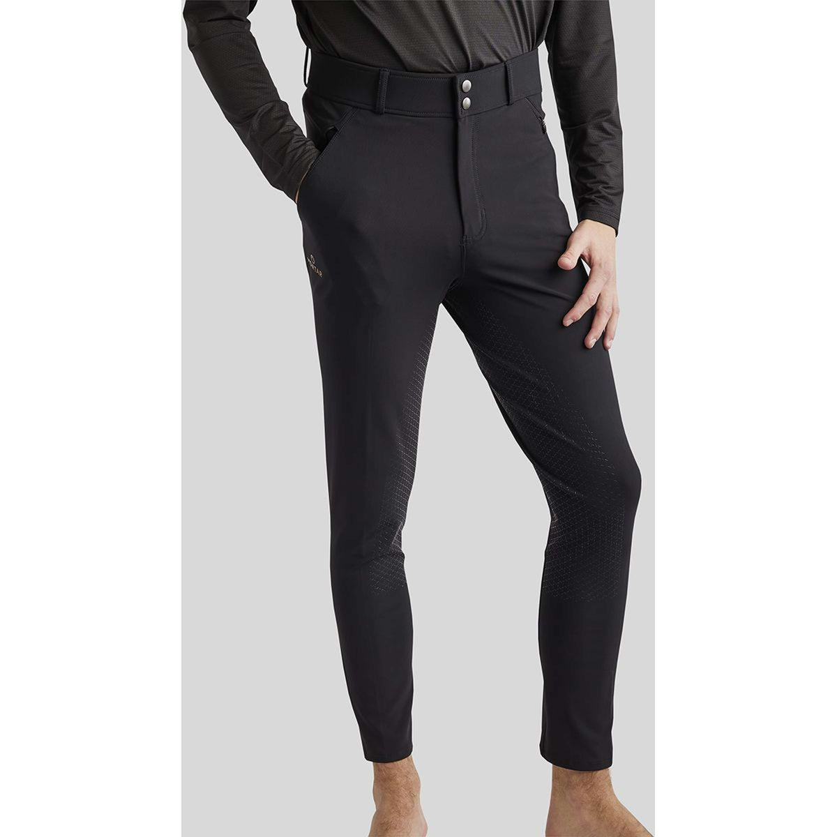 Montar Pantalon d'Équitation MoBen Full Grip Gents Noir