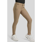 Montar Pantalon d'Équitation Crystal Junior Full Grip Latte