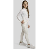 Montar Pantalon d'Équitation Rosegold Print Junior Full Grip Blanc