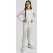 Montar Pantalon d'Équitation Rosegold Print Junior Full Grip Blanc