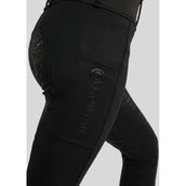 Montar Legging d'Équitation MoErina Junior Full Grip Noir