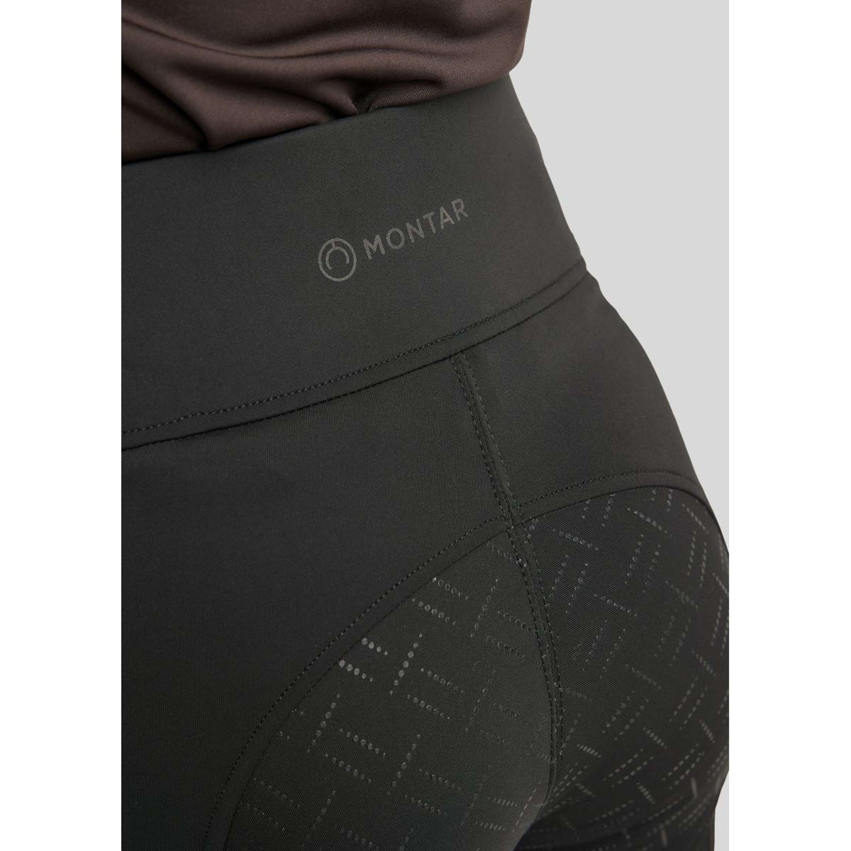 Montar Legging d'Équitation MoRosie Crystals Junior Full Grip Noir