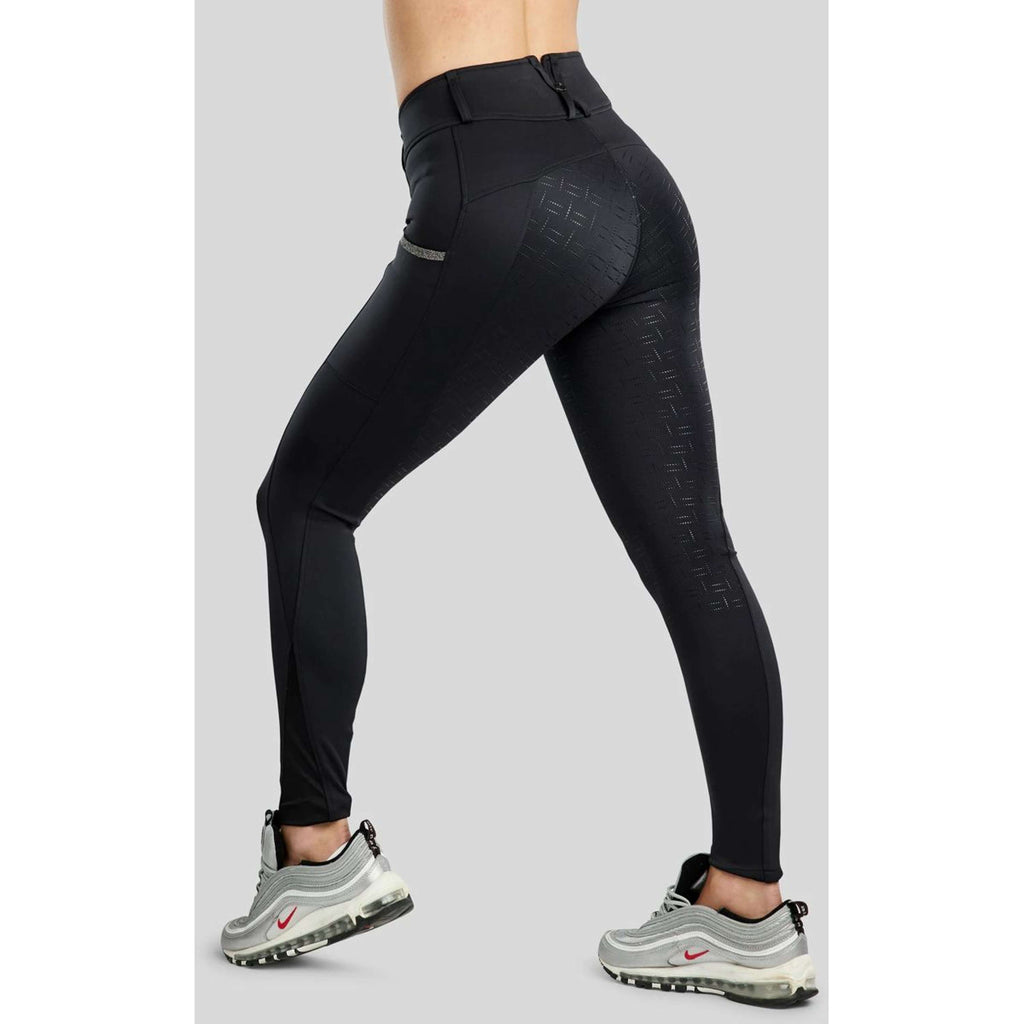 Montar Legging d'Équitation MoGloria Full Grip Noir