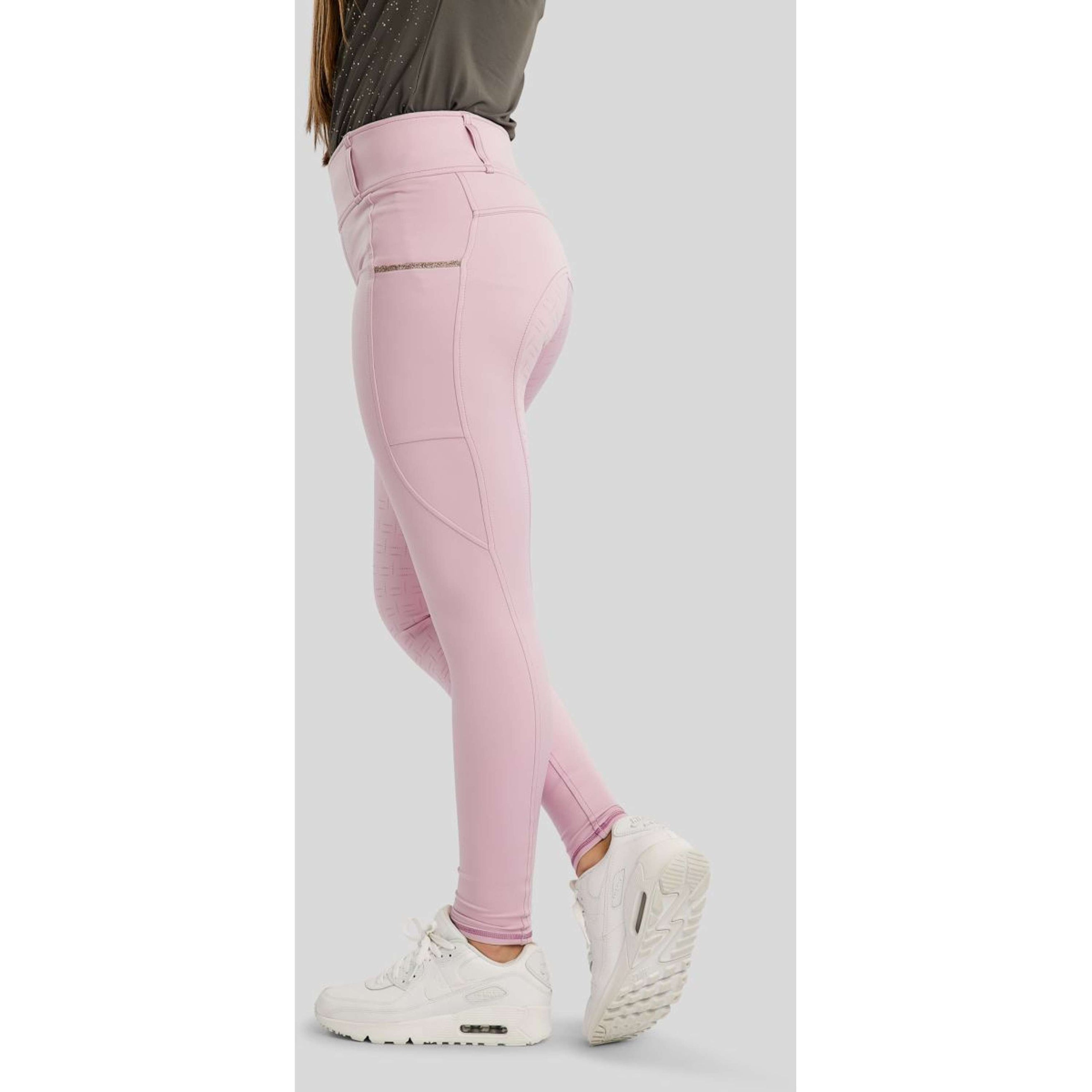 Montar Legging d'Équitation MoLila Champagne Crystals Junior Candy Pink Montar Legging d'Équitation MoLila Champagne Crystals Junior Candy Pink