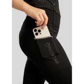Montar Legging d'Équitation MoLila Champagne Crystals Junior Noir