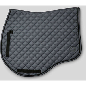 Montar Tapis de Selle Fair de Saut Gris