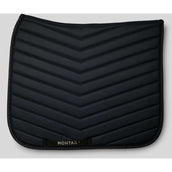 Montar Tapis de Selle Fair Gun Metal Crystals Dressage Slate Grey