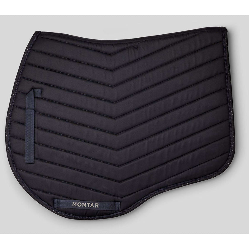 Montar Tapis de Selle Fair Gun Metal Crystals de Saut Marin Montar Tapis de Selle Fair Gun Metal Crystals de Saut Marin