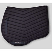 Montar Tapis de Selle Fair Gun Metal Crystals de Saut Marin