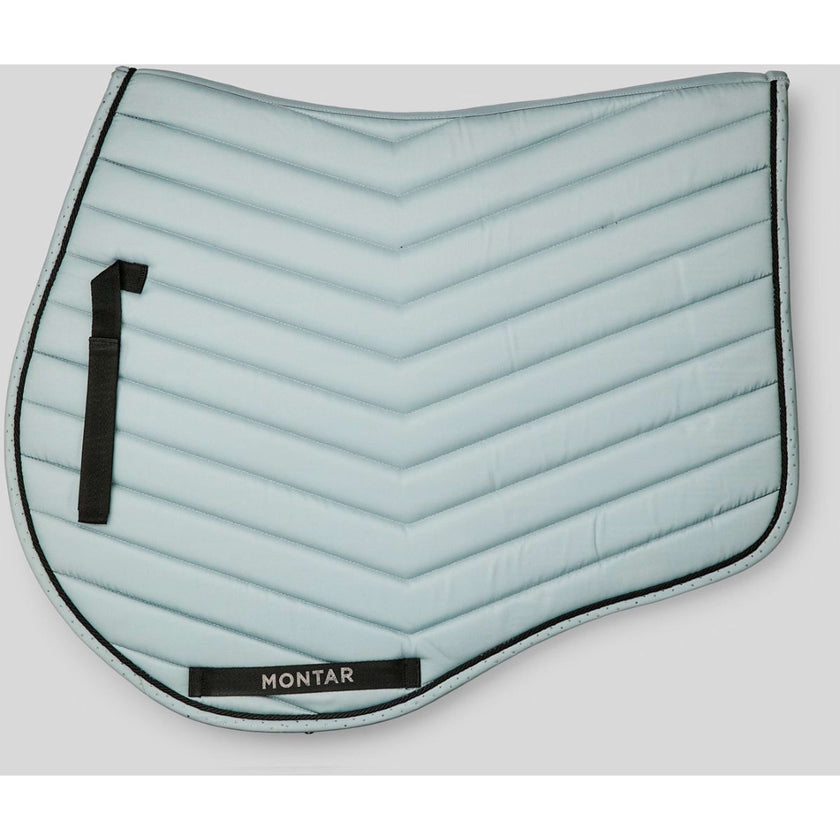 Montar Tapis de Selle Fair Gun Metal Crystals de Saut Turin