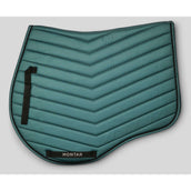 Montar Tapis de Selle Fair Gun Metal Crystals de Saut Jade