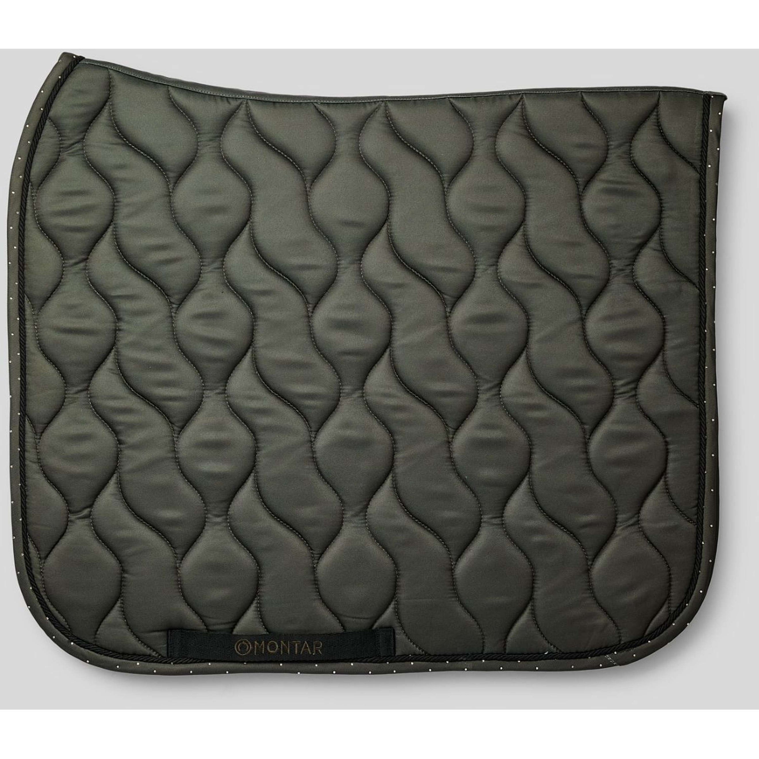 Montar Tapis de Selle Fair Crystals Dressage Forest Green
