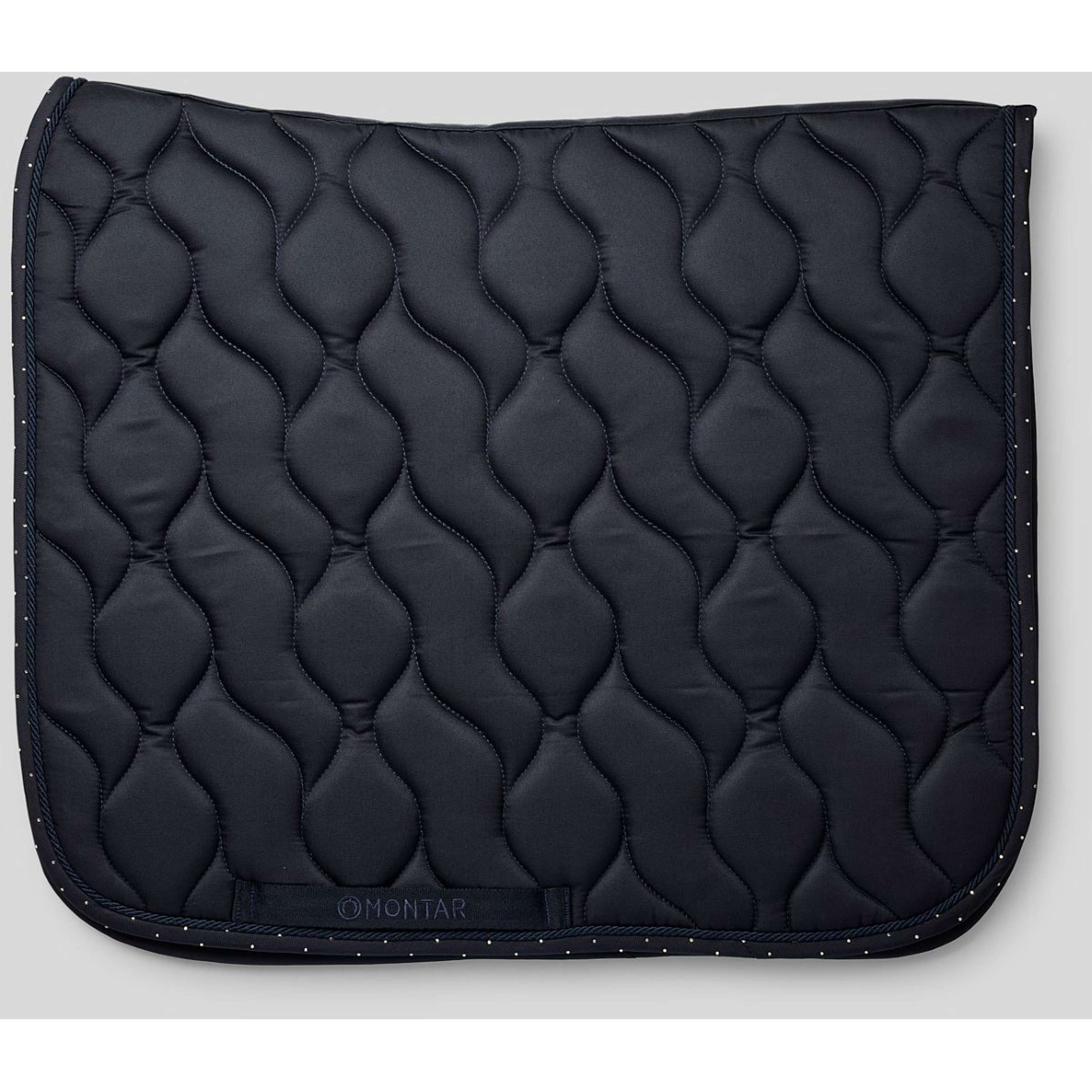 Montar Tapis de Selle Fair Crystals Dressage Marine Montar Tapis de Selle Fair Crystals Dressage Marine