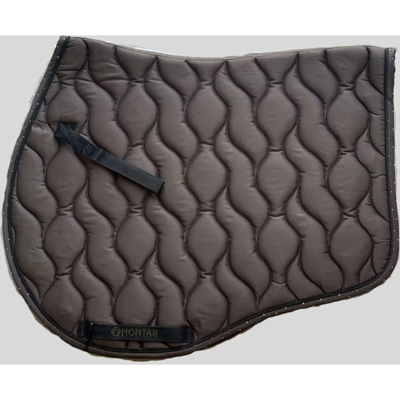 Montar Tapis de Selle Fair Crystals de Saut Forest Green