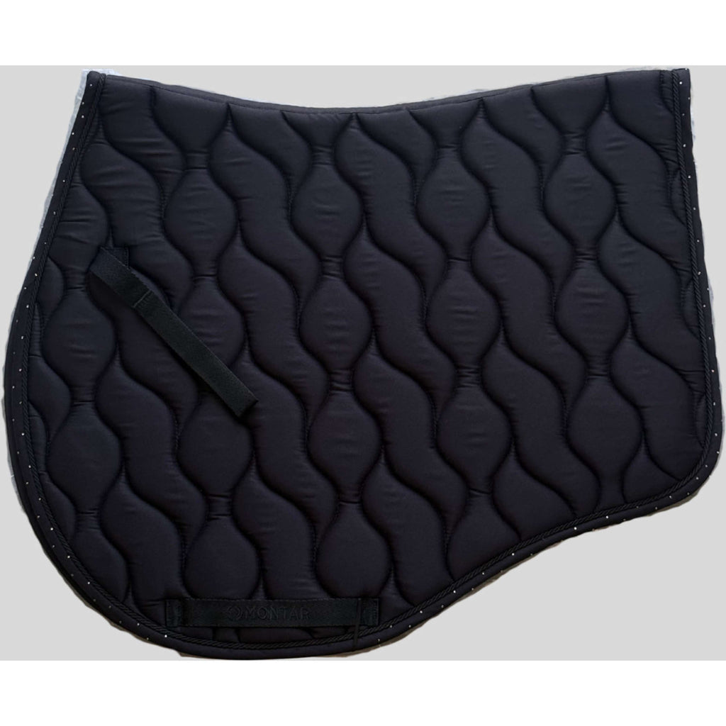 Montar Tapis de Selle Fair Crystals de Saut Noir