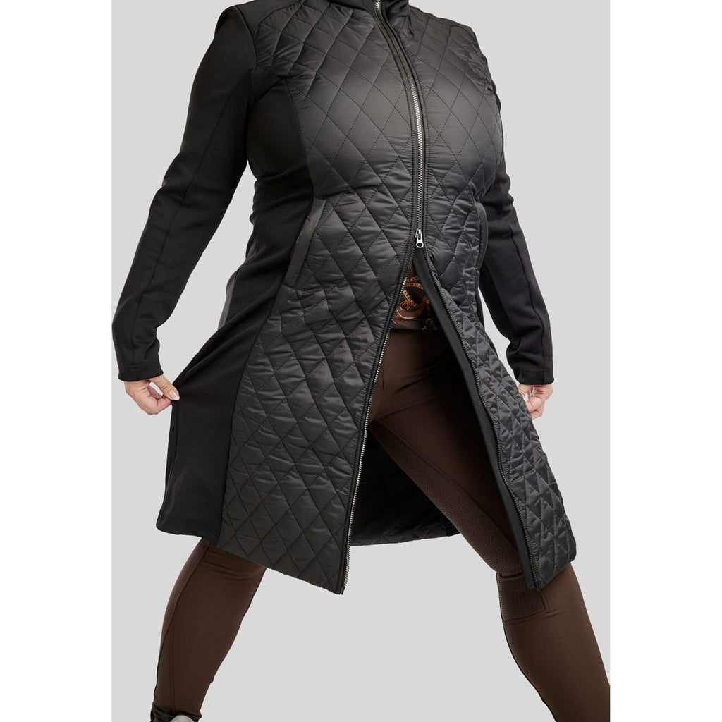 Montar Blouson MoQuinn Quilted Long Noir