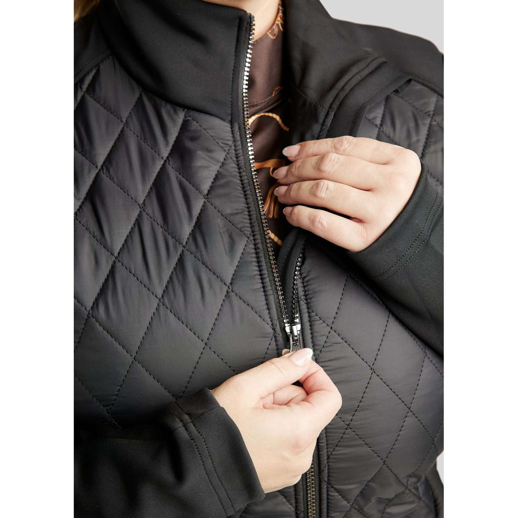 Montar Blouson MoQuinn Quilted Long Noir