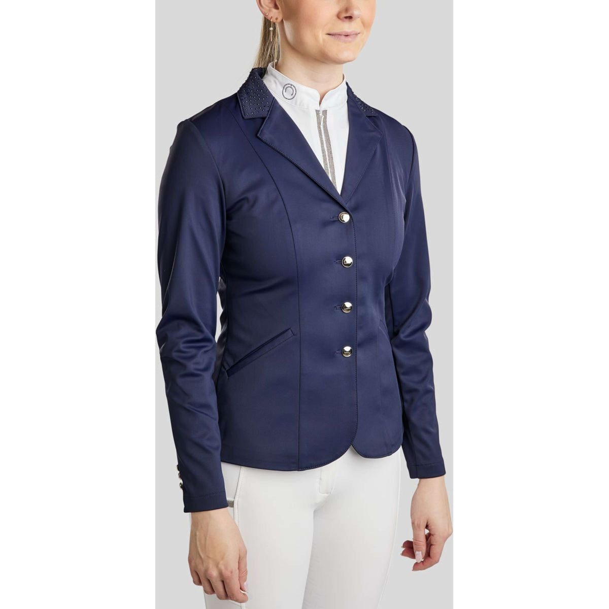 Montar Petite Veste de Concours Bonnie Crystal Marin